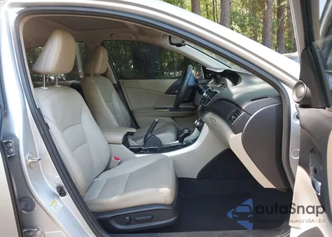 2015 Honda Accord Hybrid Touring from USA, damaged, VIN 1HGCR6F72FA002895